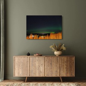 Tablou cu aurora borealis (90x60 cm)