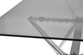 MASA POLIPROPILENA MALIBU - 140 cm / 80 cm - TRANSPARENT