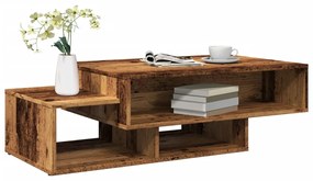 856670 vidaXL Măsuță de cafea, lemn vechi, 105x55x32 cm, lemn prelucrat