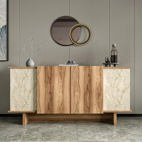 Dulap Diana Travertine and Walnut