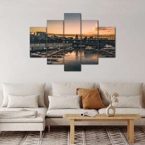 Tablou - orașul port (150x105 cm)
