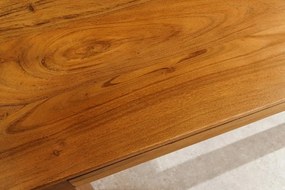 Masa extensibila din lemn de salcam PURE 120-200cm