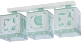 Dalber D-63233NH - Plafonieră copii MOONLIGHT 3xE27/60W/230V