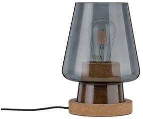 Lampă de masă Paulmann IBEN 79736 - 1xE27/20W, 230V, fumurie
