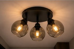 Spot UNO 3xE27/60W/230V negru