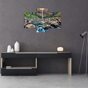 Tablou - Cascada Svartifoss, Islanda (90x60 cm)