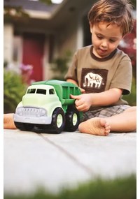Autocamion pentru deșeuri reciclabile Green Toys verde