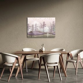 Tablou cu pădure (70x50 cm)