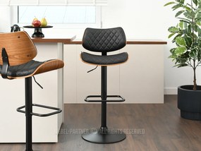 Scaun Hasky (nuc închis + negru). 1110616