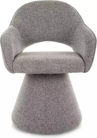 Scaun Riku Noelle gri 09/negru mat - H86 cm