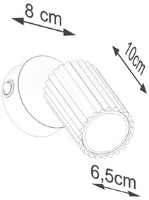 Spot crem 8x16 cm Gleam – Sollux
