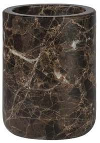 Suport pentru periuța de dinți maro din marmură Marble – Mette Ditmer Denmark