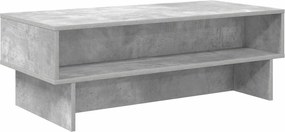 vidaXL Masă de cafea Gri din beton 100 x 46 x 35 cm Lemn compozit