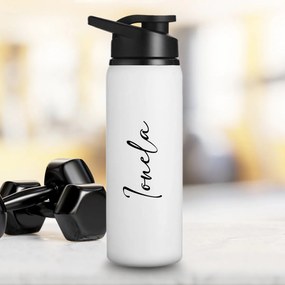 Sticla de apa personalizata cu nume