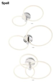 Redo 01-2222 - Plafonieră LED dimmabilă SPELL LED/32W/230V, crom lucios