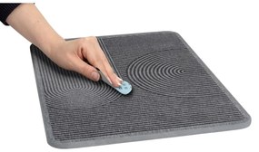 Scurgător de vase gri din diatomit 40x30 cm Damon – Wenko