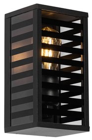Lampa de perete exterioara moderna neagra 26 cm IP44 - Reims