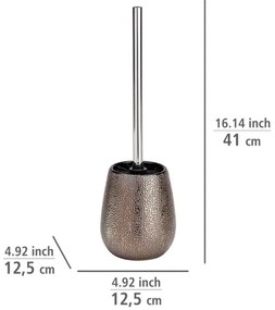 WENKO 69109800 - Set pentru baie MARRAKESH 12,5 x 41 cm, maro