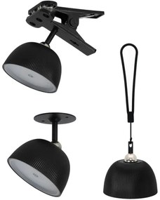 Lampă LED reîncărcabilă dimabilă de masă LED/3,5W/5V 3000/4000/6500K negru