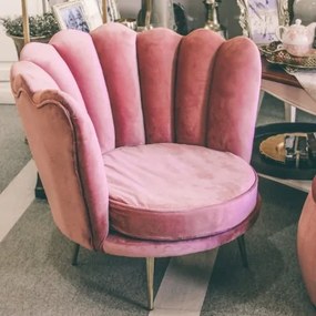 Fotoliu Pink Shell 85x78x73 cm