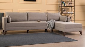 Canapea de colț Bella Corner Sofa Right 1 - Cream