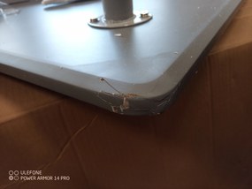 OFERTA Masa de sufragerie gri BERGEN 120x80 cm II. calitate