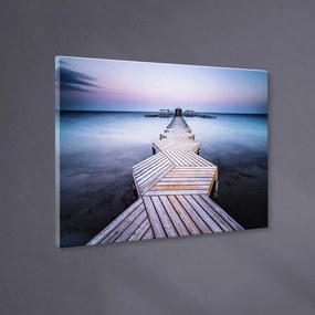 Tablou 113x85 cm Twilight Pier – Styler