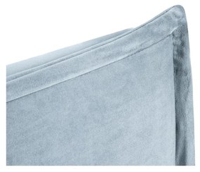 Tăblie de pat albastru-deschis 160x120 cm Monica – Milo Casa