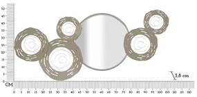 Decorațiune de perete din metal 106x48 cm Hop – Mauro Ferretti