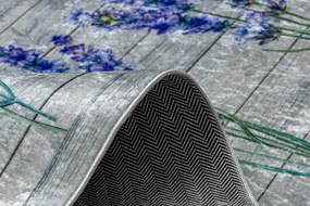 ANDRE 2716 covor lavabil Lavandă anti-alunecare - gri / violet