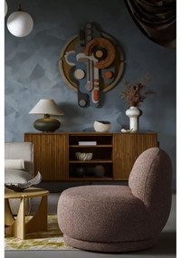 Fotoliu roșu Ovo – Miuform