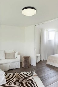Plafoniera LED design circular MATTHEW negru