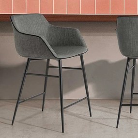 Scaun de bar tapitat design italian Tomika
