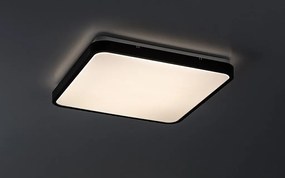 Plafoniera LED baie IP44 Alenzo 42x42cm negru/alb