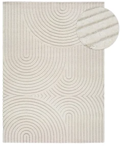 Covor crem 200x290 cm Yen One – Universal