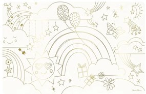 Suporturi pentru farfurii 8 buc. din hârtie 28x42.5 cm Happy Icons – Meri Meri