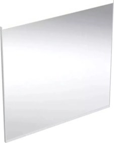 Oglinda cu iluminare si dezaburire Geberit Option Plus Square 75 cm aluminiu eloxat