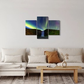 Tablou - Aurora Boreală în Islanda (90x60 cm)