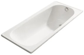 JIKA H2340200000001 - Cadă RIGA 120x70 cm oțel/alb