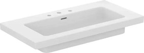 Lavoar pe mobilier Ideal Standard Atelier Extra alb lucios cu 3 orificii baterie 101 cm
