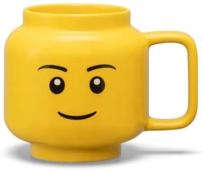 Cană pentru copii galben din ceramică 530 ml Head – LEGO®