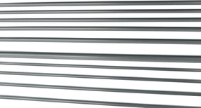 Bancă cu rafturi pantofi, gri/alb, LANGELLA NEW