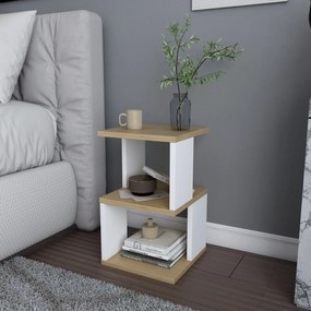 Măsuță de noptieră Carter Oak White