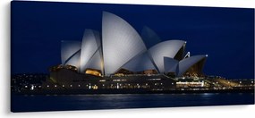 Tabloul Sydney nocturn (120x50 cm)