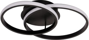 Plafonier LED TITANO LED/12W/230V negru
