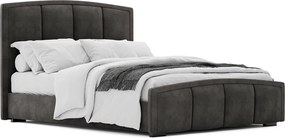 Pat Misha Tapitat cu Saltea 120/140/160/180x200cm - 120x200