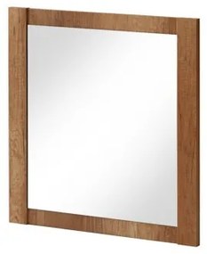 Oglinda pentru baie, l80xH80 cm, Classic Oak