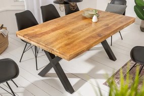 Masa design industrial Iron Craft 160cm Mango