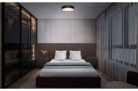 Osram - Plafonieră ORBIS PARIS, 3xE27/25W/230V, Ø 48 cm, negru