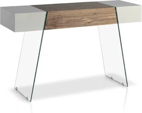 Consola eleganta design LUX Gorgeous, gri perla AC-HC-ST-001